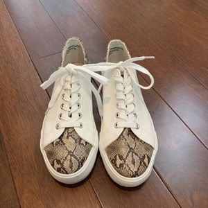 Cutest Snake Skin Sneakers